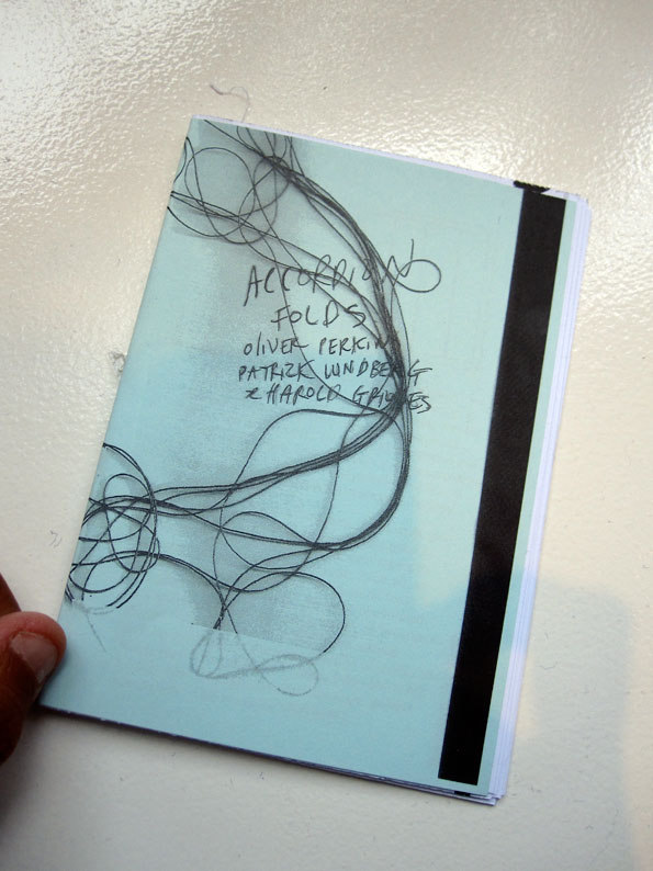 Accordion Folds, The John Dory Report, 2011,Patrick Lundberg, Oliver Perkins, Harold Grieves, Hamish Win