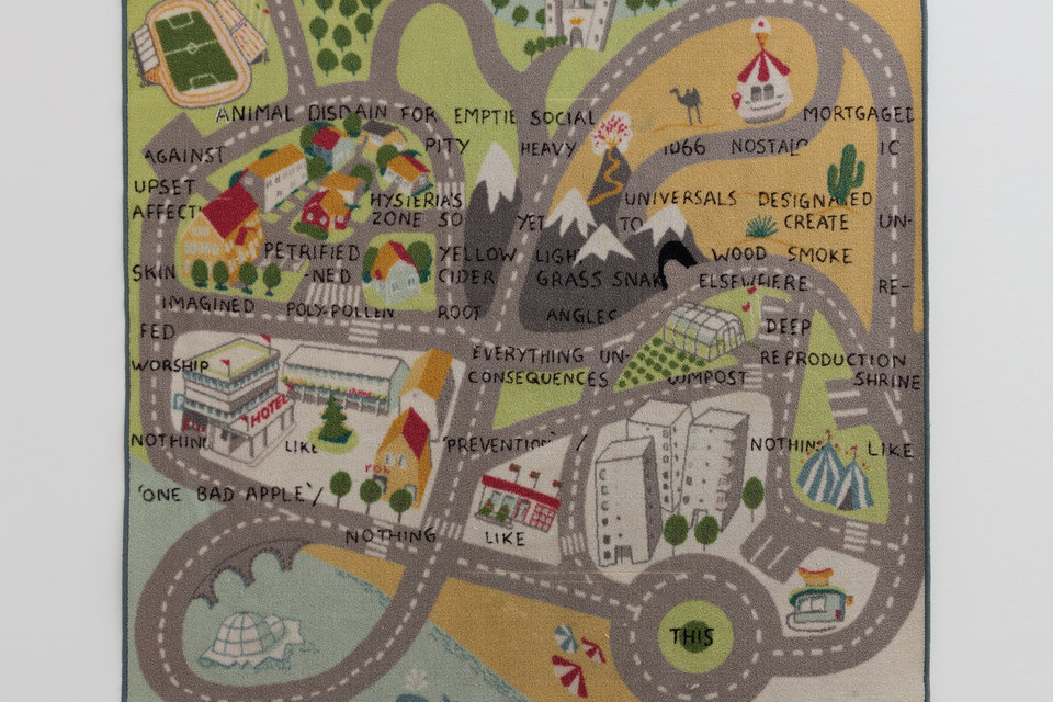 Caspar Heinemann, Her ys seo bot, 2016 Caspar Heinemann, Her ys seo bot, 2016, mixed media (1000mm x 1000mm), Cell project space