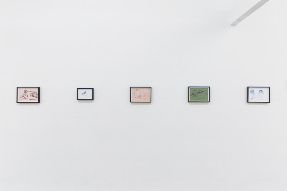 Zuzanna Bartoszek, 2017, Installation View, Perverts, Cell Project Space