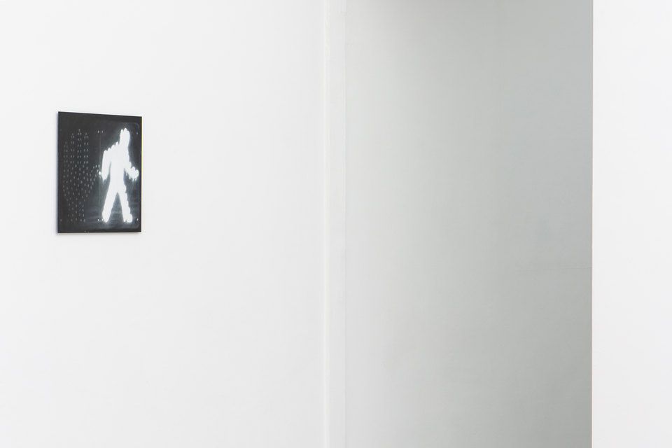 Sam Lipp, 'Walk', 2019, Oil on steel, 38 x 38cm, Civic Duty, 2019, Cell Project Space