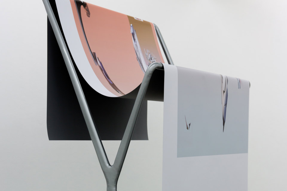 Alice Khalilova, Reboot Horizon, 2014 Alice Khalilova, Reboot Horizon, 'Siphonophore', 2014, steel, car paint, digital print on vinyl, Cell Project Space