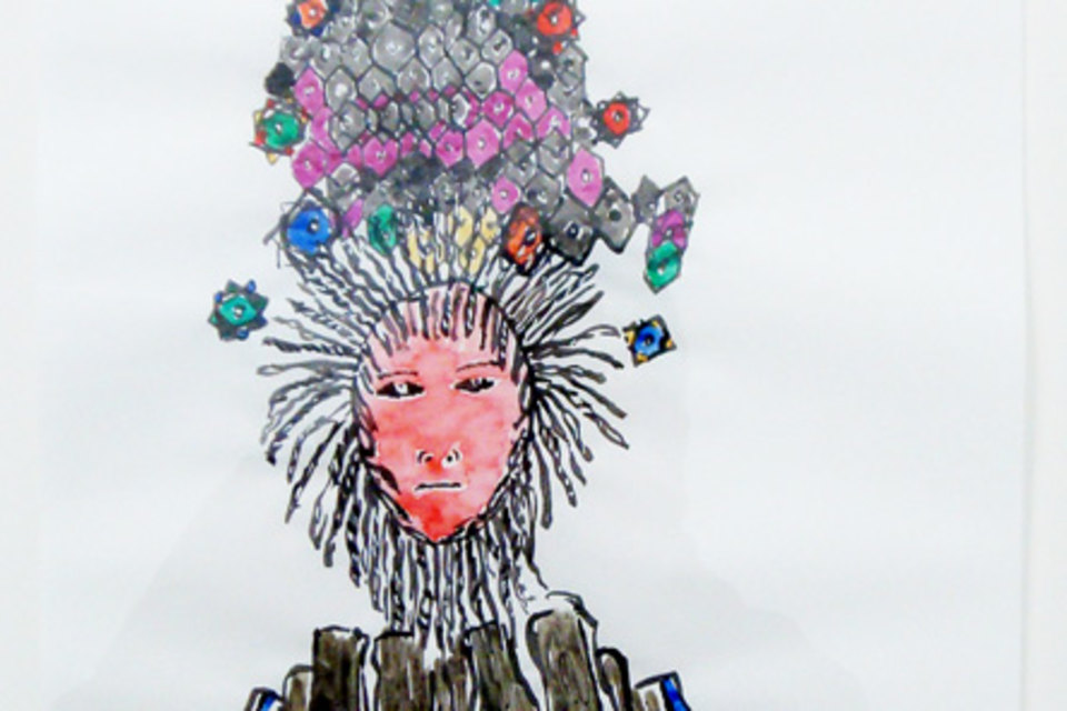 Jimmy Conway-Dyer, Untitled, 2007 Jimmy Conway-Dyer, Untitled, 2007, Gouache, ink on paper, Cell Project Space