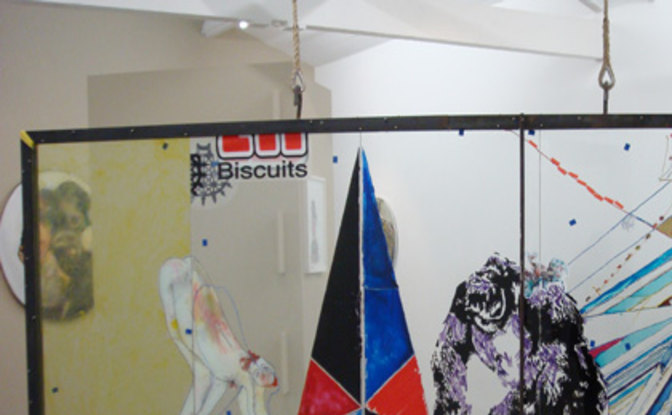 Oliver Robb, Plagerismo, 2007 Oliver Robb, Plagerismo, 2007, mixed media, Cell Project Space