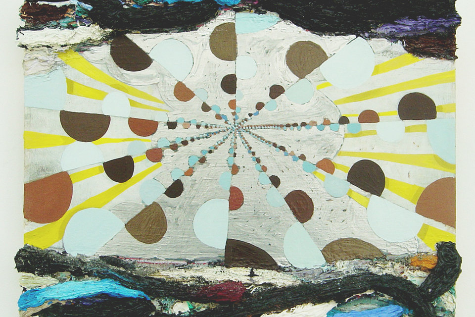 Phillip Allen 'LOVEJOYUIAN' (original version), 2007, oil on board Phillip Allen 'LOVEJOYUIAN' (original version), 2007, oil on board