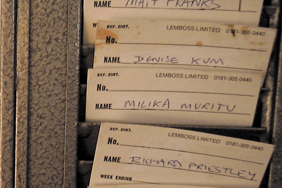 arseaboutface Cell Project Space, 2001