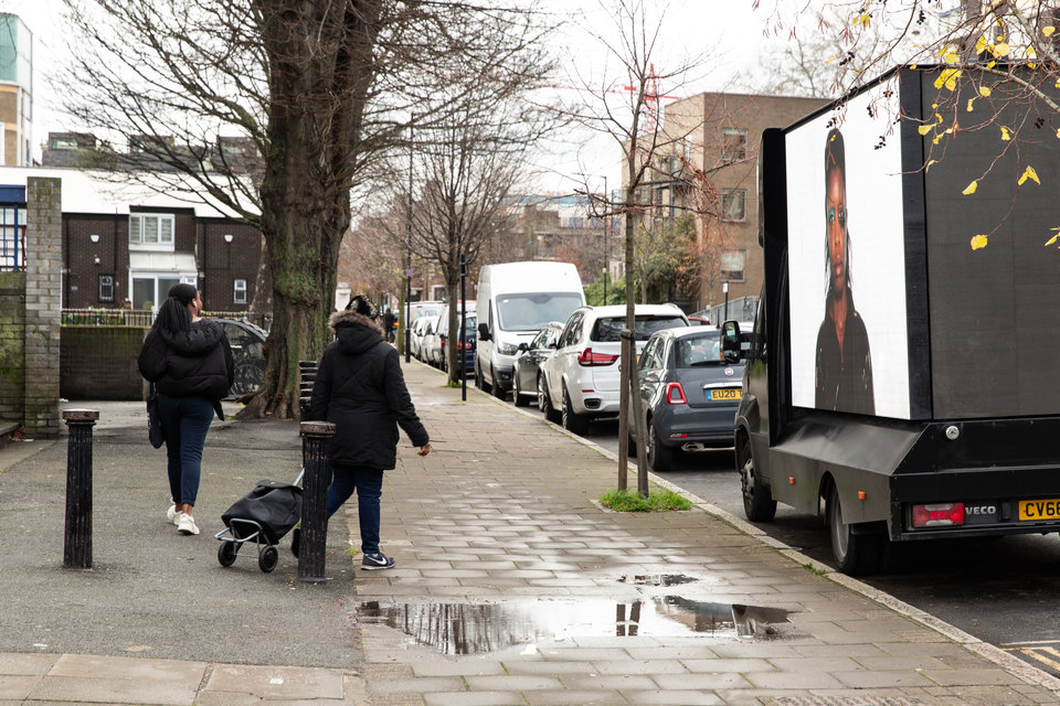 Nevermind (Screen Test 1), 2020, Rose Lipman Building, 43 De Beauvoir Rd, London, N1 5SQ