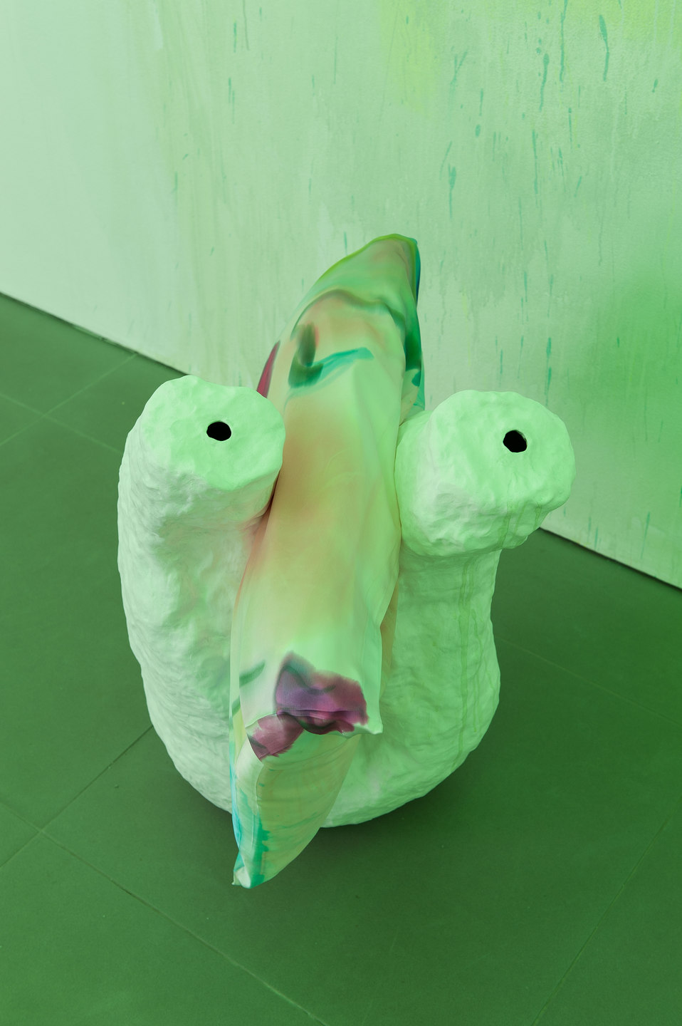 Katie Cuddon, Celia Hempton, Me As You, 2014, detail, Cell Project Space