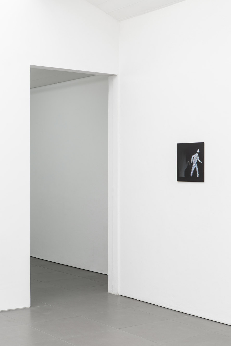 Sam Lipp, 'Walk', 2019, Oil on steel, 38 x 38cm, Civic Duty, 2019, Cell Project Space