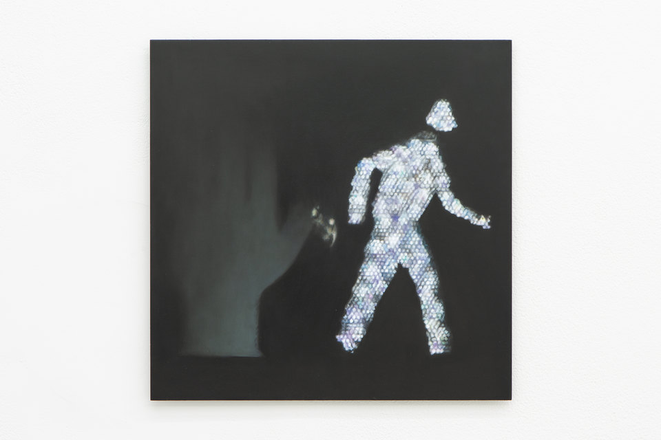 Sam Lipp, 'Walk', 2019, Oil on steel, 38 x 38cm, Civic Duty, 2019, Cell Project Space