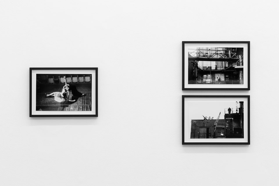 X6 Dance Space (1976-80): Liberation Notes, 'Manley Struggles', 1978, Fergus Early & Julian Hough; 'Splendid Dance', 1978, Emily Barney, Kirstie Simson, Sue MacLennan & others, photographs by Geoff White, Cell Project Space, 2020