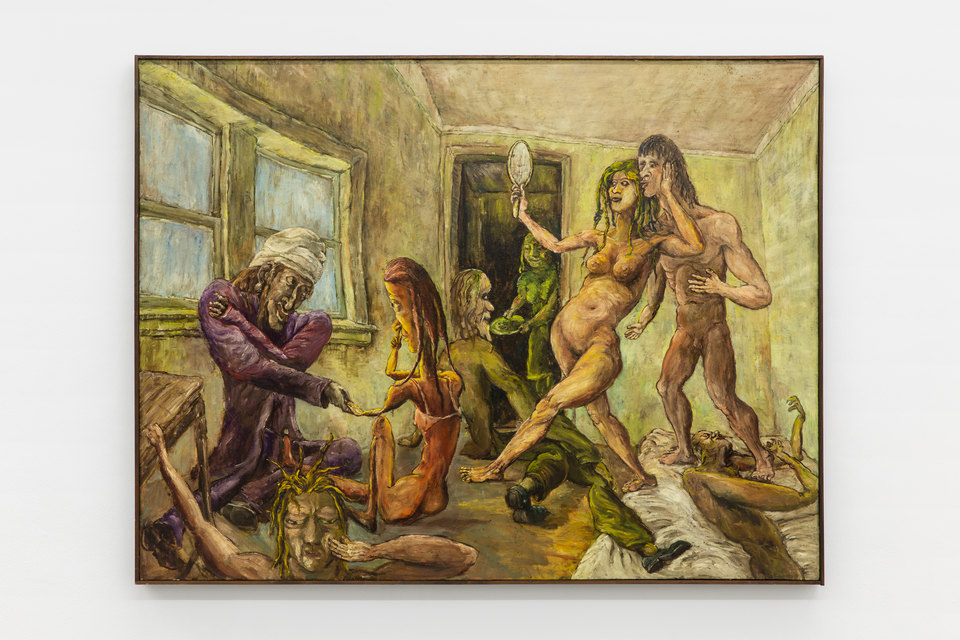 Isser Aronovici, 'Love-In', 1967, Oil on canvas, 127 x 162 x 5cm, Shit and Doom - NO!art, 2019, Cell Project Space
