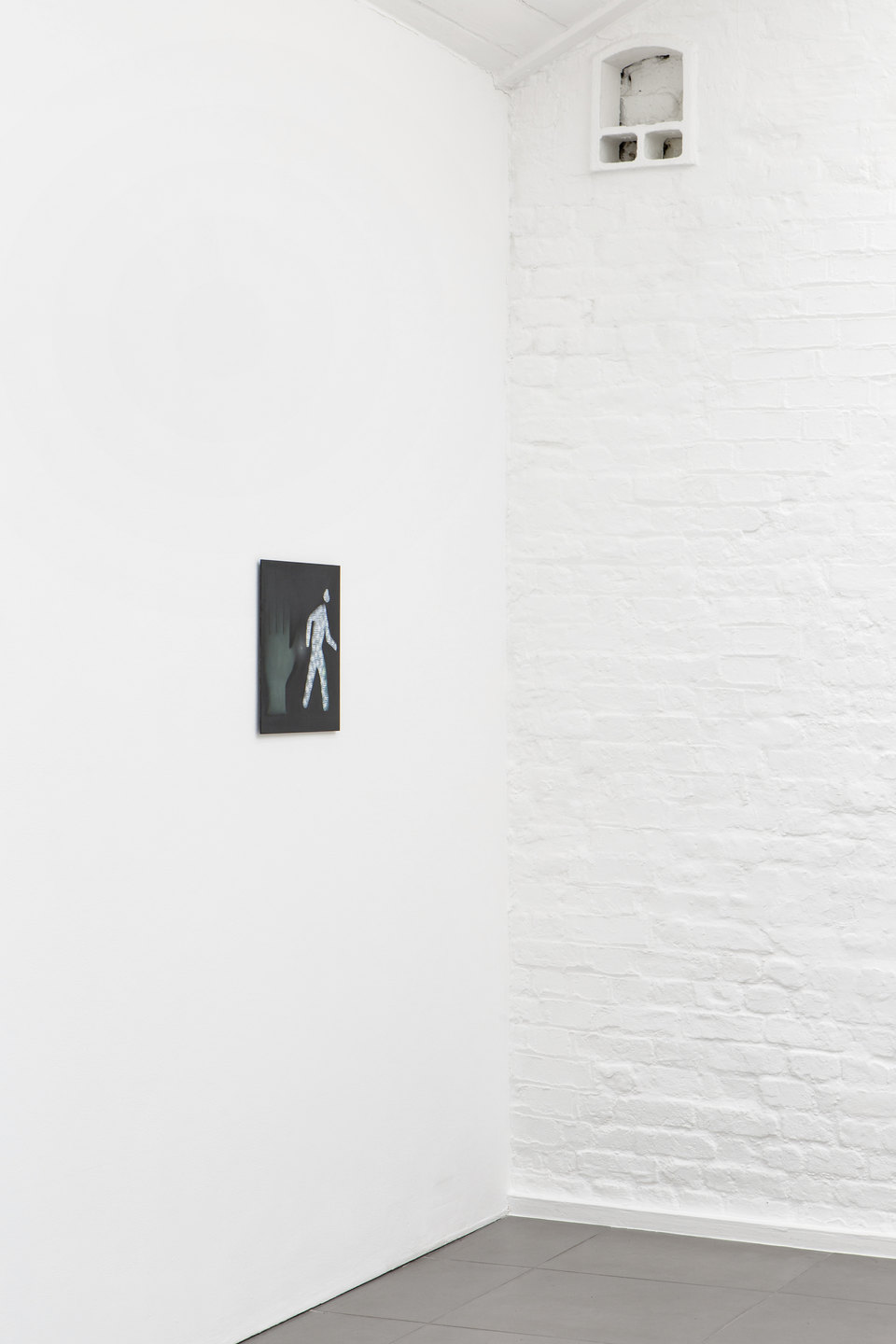 Sam Lipp, 'Walk', 2019, Oil on steel, 38 x 38cm, Civic Duty, 2019, Cell Project Space