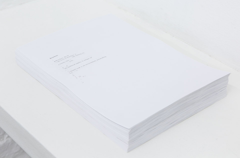 Harry Burke, 'b', 2017, Perverts, 2017 Harry Burke, 'b', 2017, Perverts, 2017, Cell Project Space