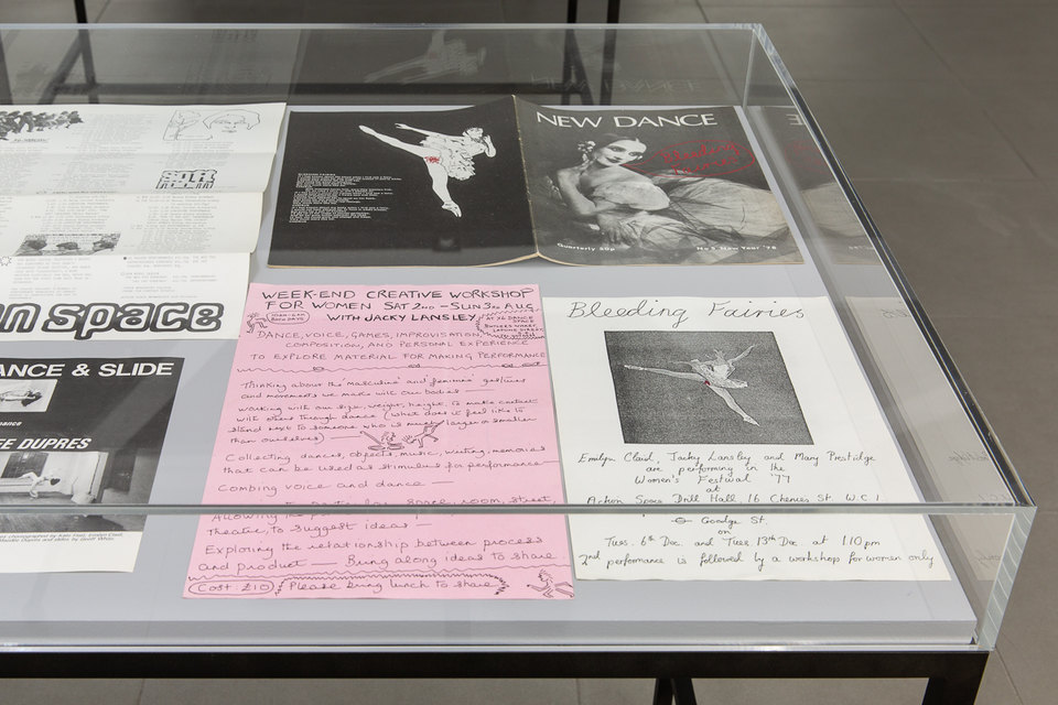 X6 Dance Space (1976-80): Liberation Notes, Installation view, 2020, Cell Project Space