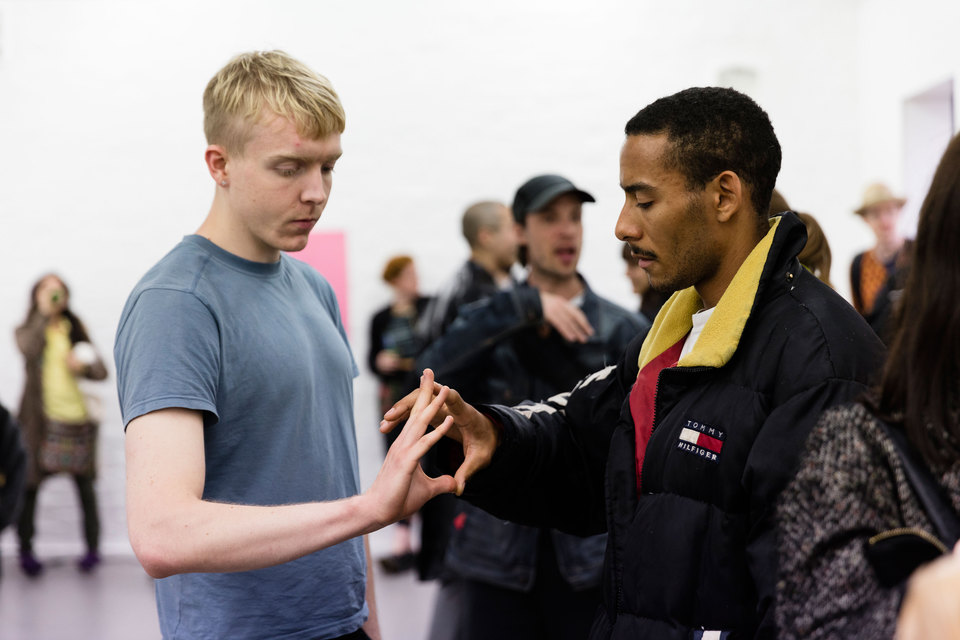 Alex Baczynski-Jenkins, Federico, 2015, part of "Reading Pleasure" event, 2017 Alex Baczynski-Jenkins, Federico, 2015, part of "Reading Pleasure" event, Cell Project Space, 2017