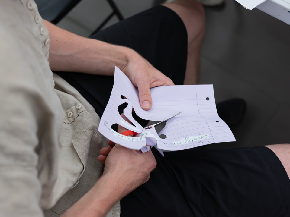 Goldsmiths Art Writing Group Workshop, Cell Project Space, 2025