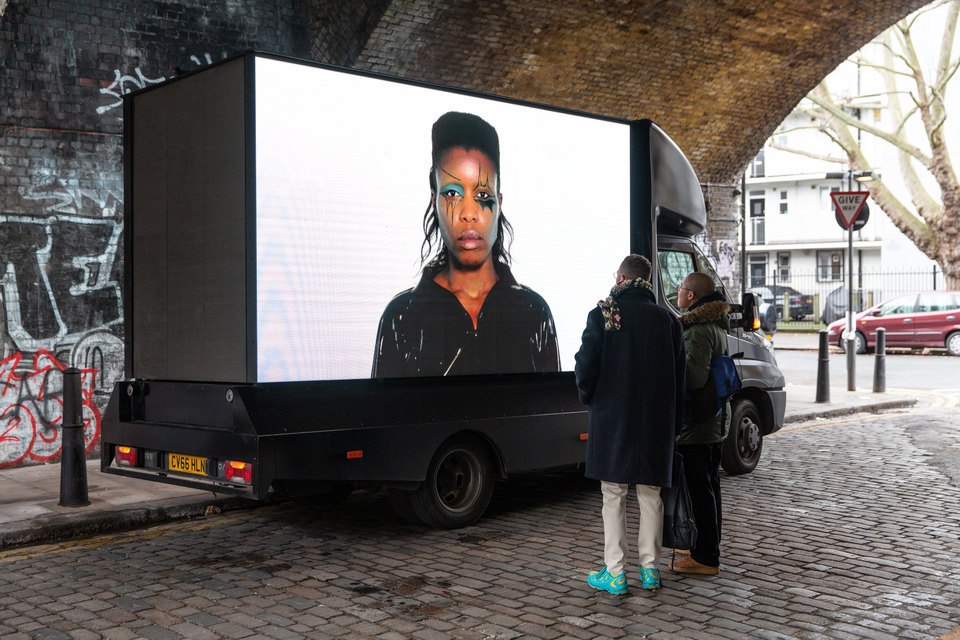 Nevermind (Screen Test 1), 2020, Under the Railway Arch, West Street, London, E2 9NQ