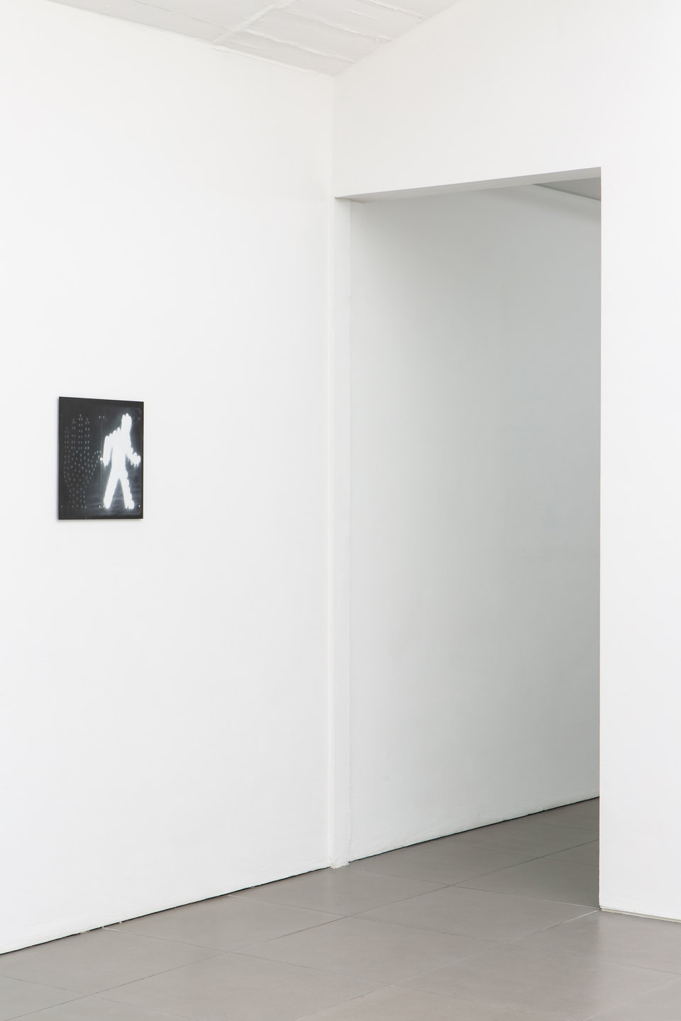 Sam Lipp, 'Walk', 2019, Oil on steel, 38 x 38cm, Civic Duty, 2019, Cell Project Space