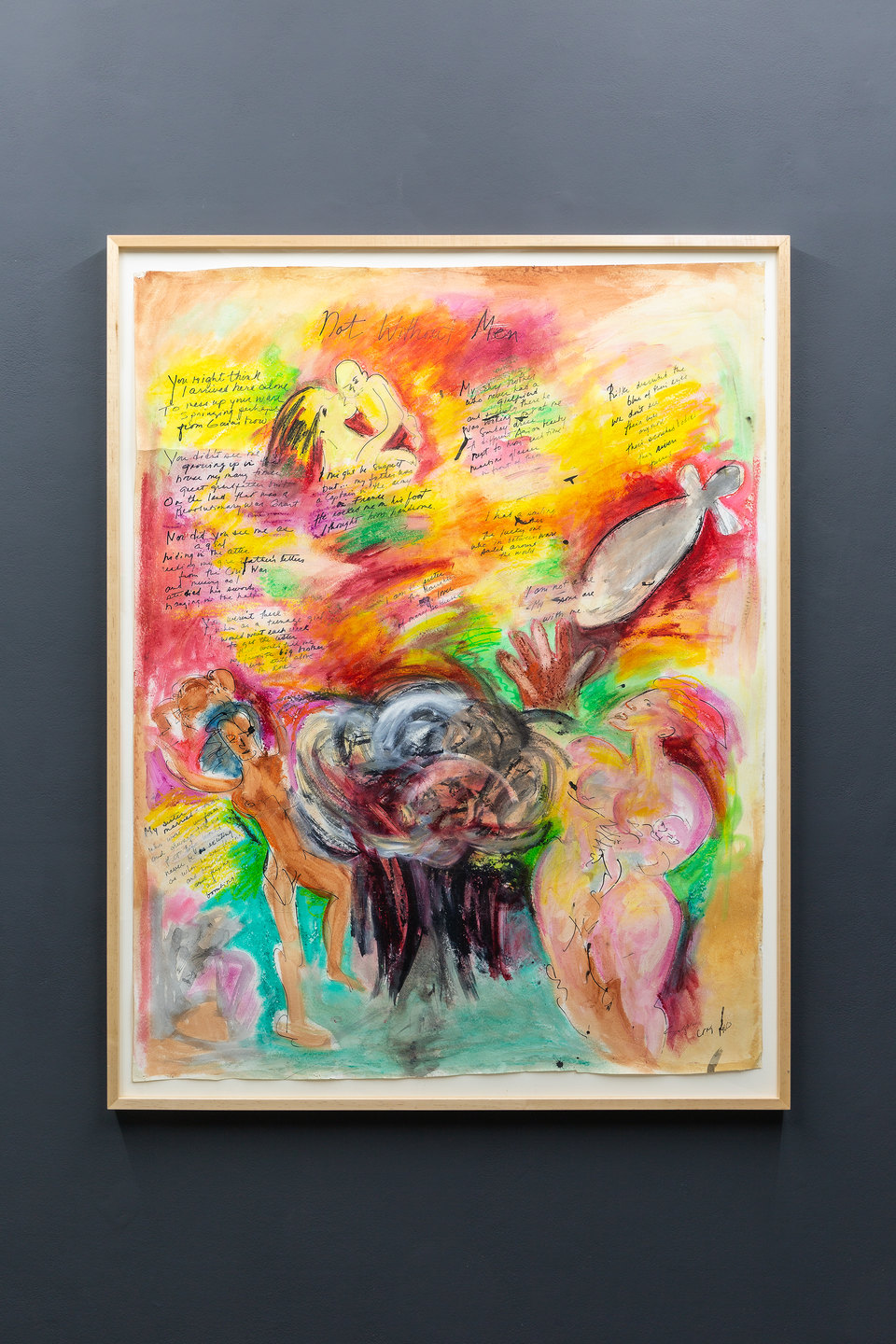 Suzanne Long, 'Not without Men', c. 1962, Watercolour, 156 x 122cm, Shit and Doom - NO!art, 2019, Cell Project Space