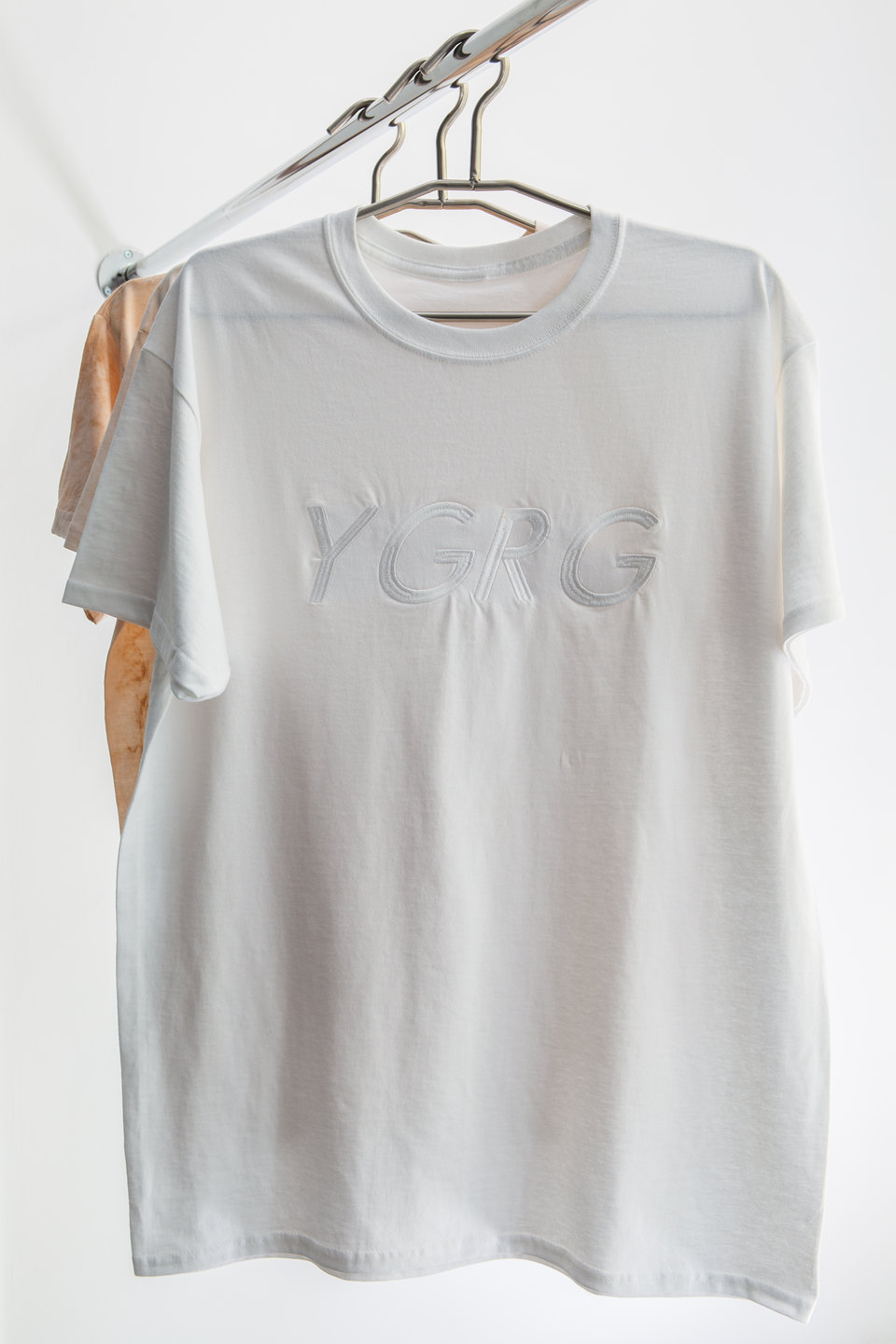 Dorota Gaweda & Egle Kulbokaite, T-shirt, YGRG Outlet, 2018, Cell Project Space