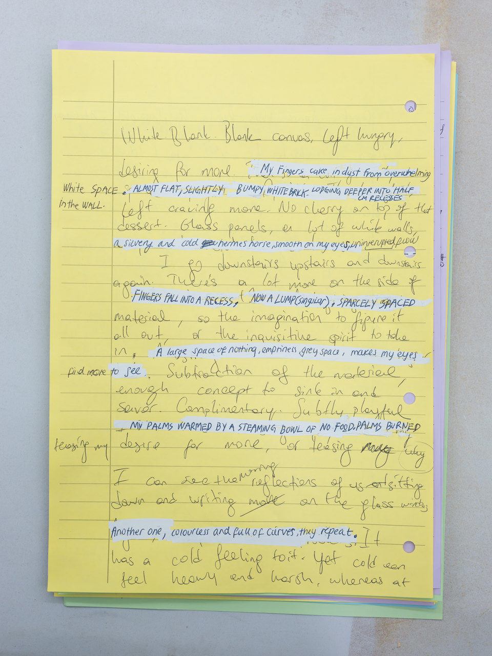 Goldsmiths Art Writing Group Workshop, Cell Project Space, 2025