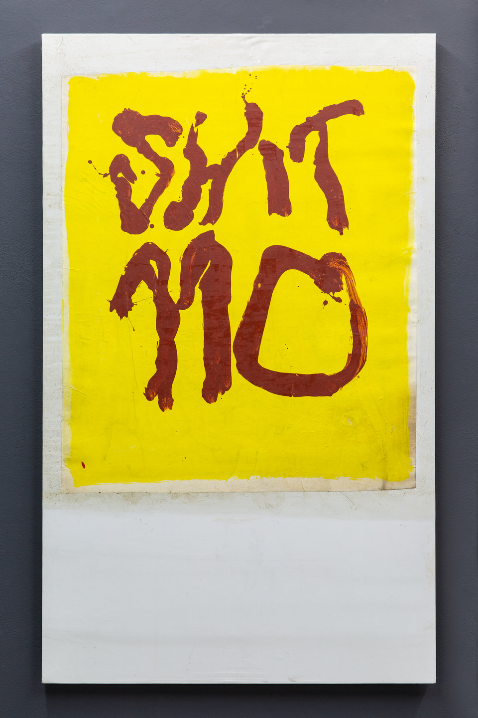 Boris Lurie, 'Shit NO', c. 1969, Shit and Doom - NO!art, 2019 Boris Lurie, 'Shit NO', c. 1969, Shit and Doom - NO!art, 2019, Cell Project Space