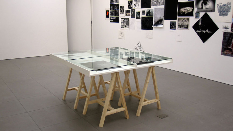 Display Cabinet,  'Alptraum', Cell Project Space, 2011