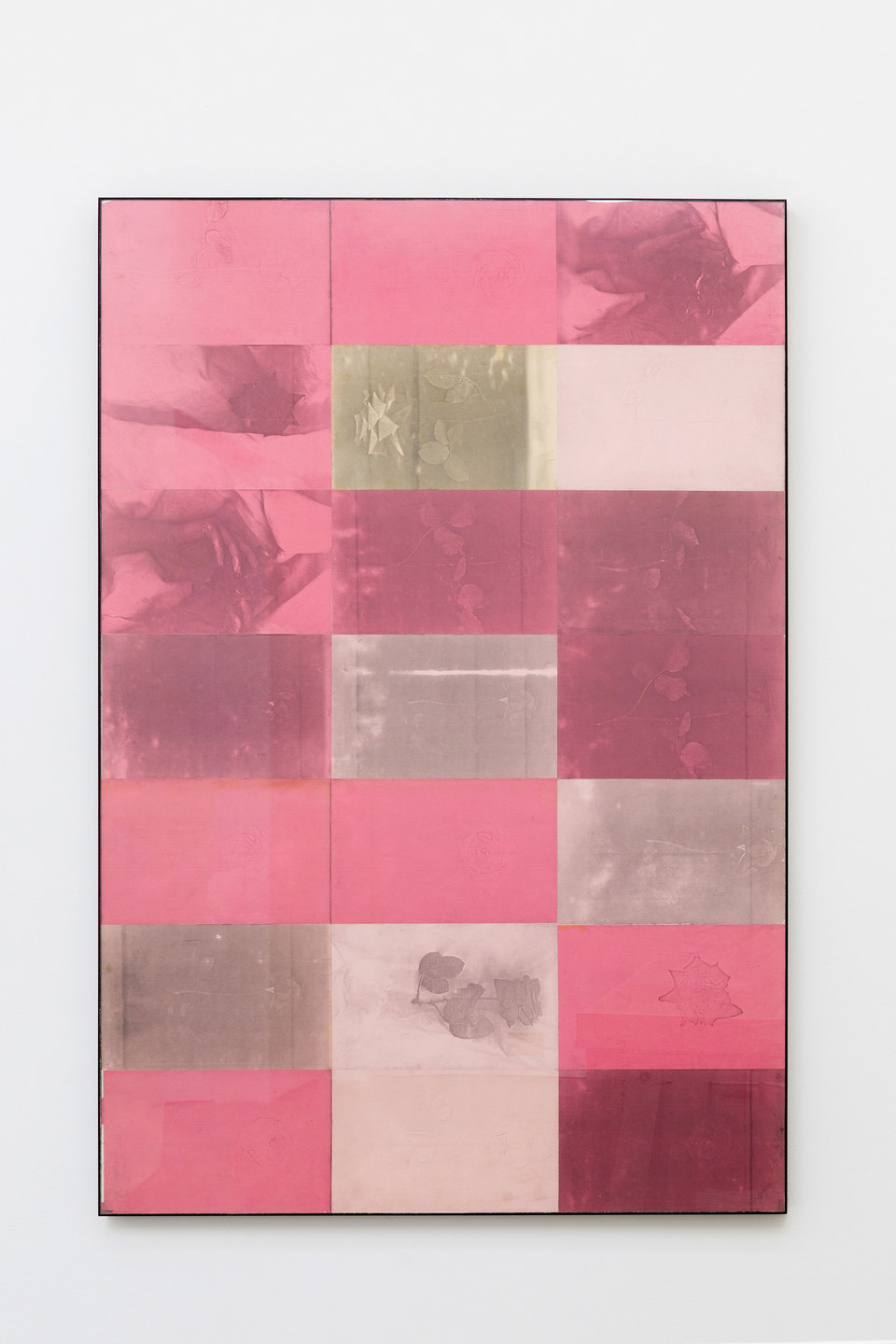 Barbara T Smith, Pink, 1965, Xerox prints, 150 x 100cm, Cell Project Space
