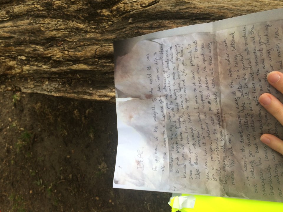 Alex Margo Arden & Caspar Heinemann, Queer Correspondence #1, 2020. Image submitted by Catherine Grant from London, UK.  Alex Margo Arden & Caspar Heinemann, Queer Correspondence #1, 2020, Cell Project Space