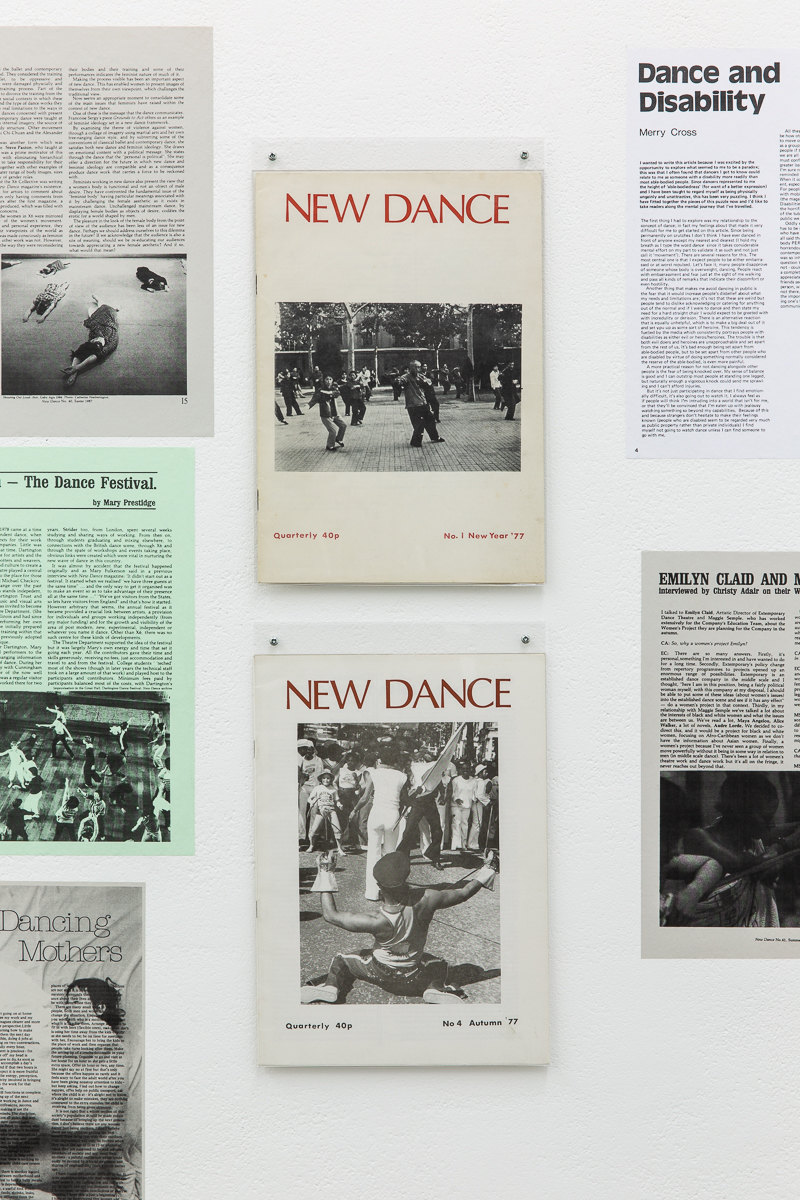 X6 Dance Space (1976-80): Liberation Notes, Installation view, 2020, Cell Project Space