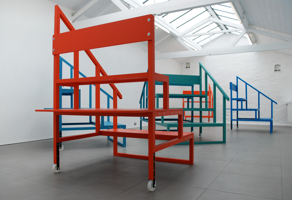 Céline Condorelli, Revision Part II, 2009, installation view, Cell Project Space