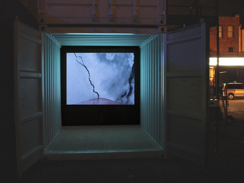 Simon Faithfull 'Escape Vehicle no 7', 2005, digital video, duration 7 min