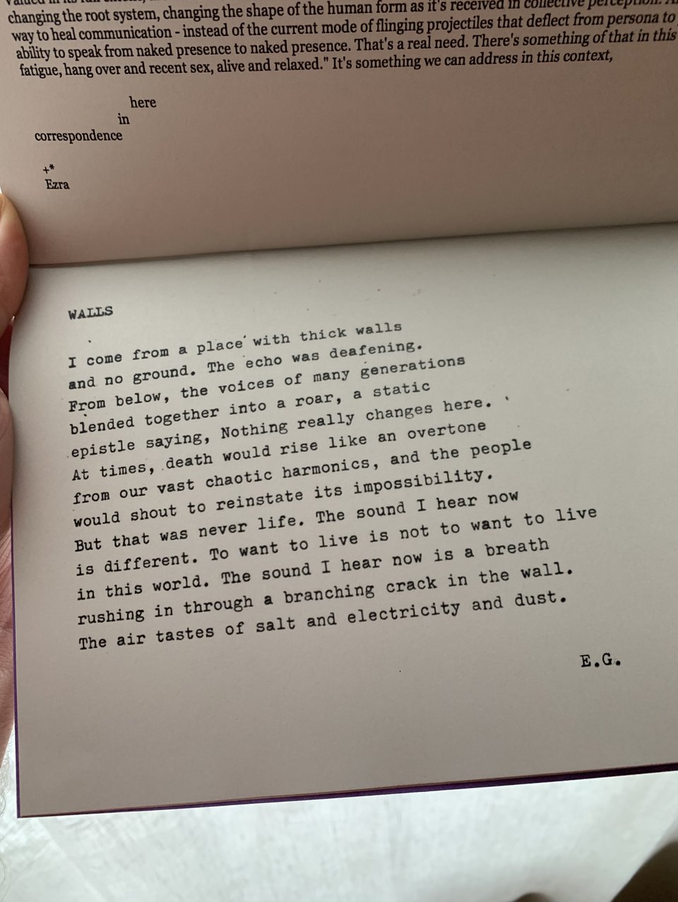 Ezra Green & Martin Hansen, Queer Correspondence #3, 2020, Cell Project Space.