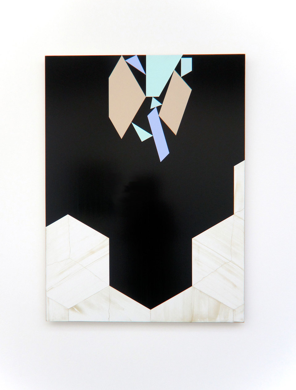 Andy Jackson, Set 5 (Magnetise), 2010, Acrylic and Metallic Acrylic on Board, (h.1155mm x w.835mm), Cell Project Space