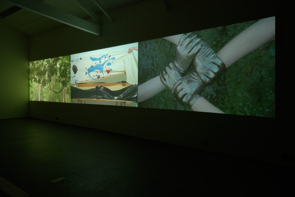 Jessica Warboys, Victory Park Tree Painting, 'Trilogy', 2010-2011, Super 16mm film transfer to digital, Cell Project Space