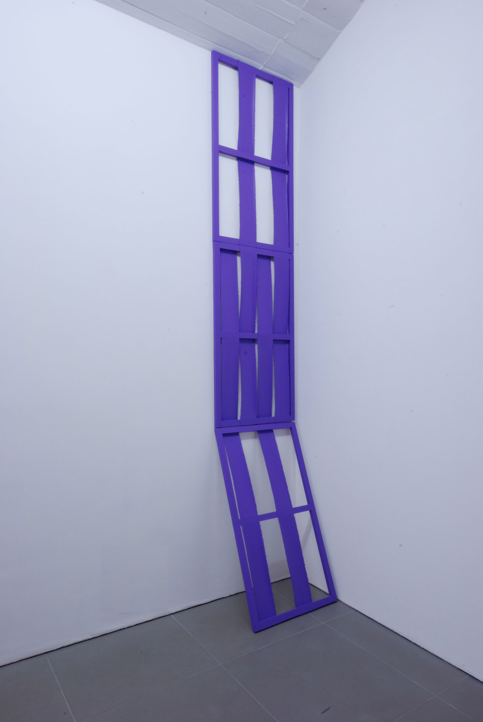 Jessica Warboys, Victory Park Tree Painting, 'Trunk', 2011, wood, canvas, acrylic, 283 x 56 x 36,5 cm, Cell Project Space