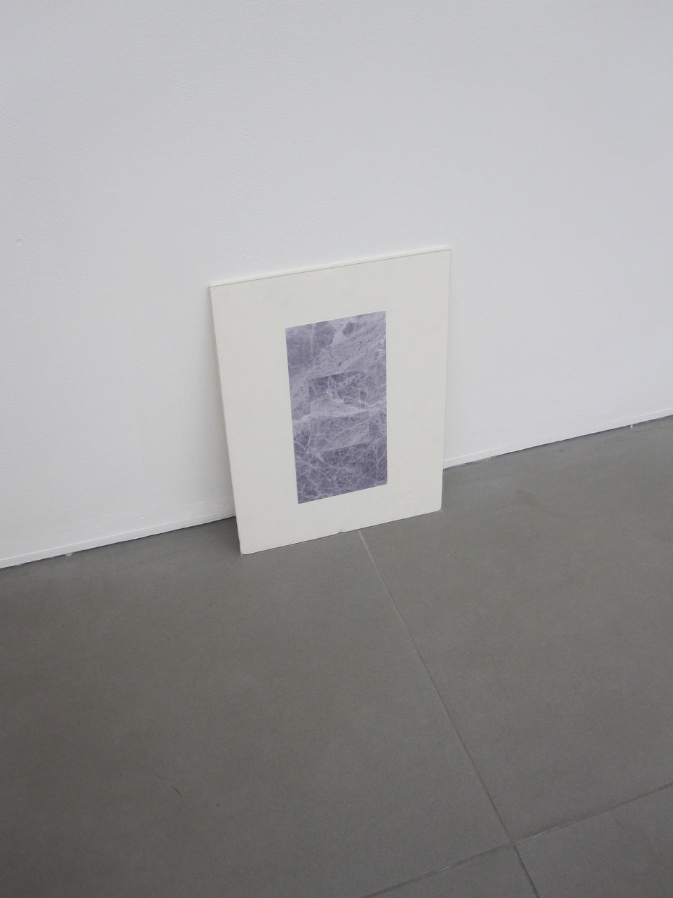 Maria Taniguchi, Untitled (Marble sketch)’ 2010, inkjet print, acrylic sheet, foam board, (h.410mm x w.310mm), Cell Project Space