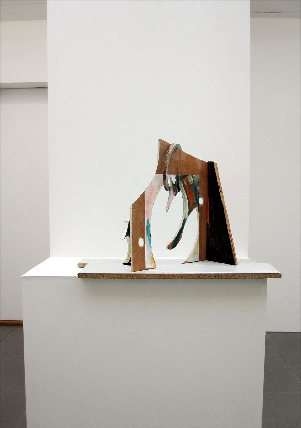 Noah Sherwood 'SIMP no.15 (green port), 2010, mixed media, (h.530mm x w.750mm x d.310mm), Cell Project Space