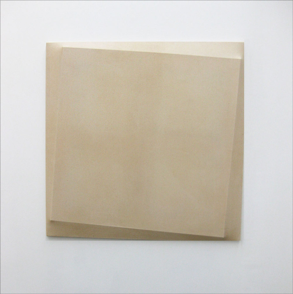 Oliver Perkins, Untitled/ Implant/ WH SQ, 2009, Acrylic, canvas, (h.80cm x w.80cm x d.4.5cm)