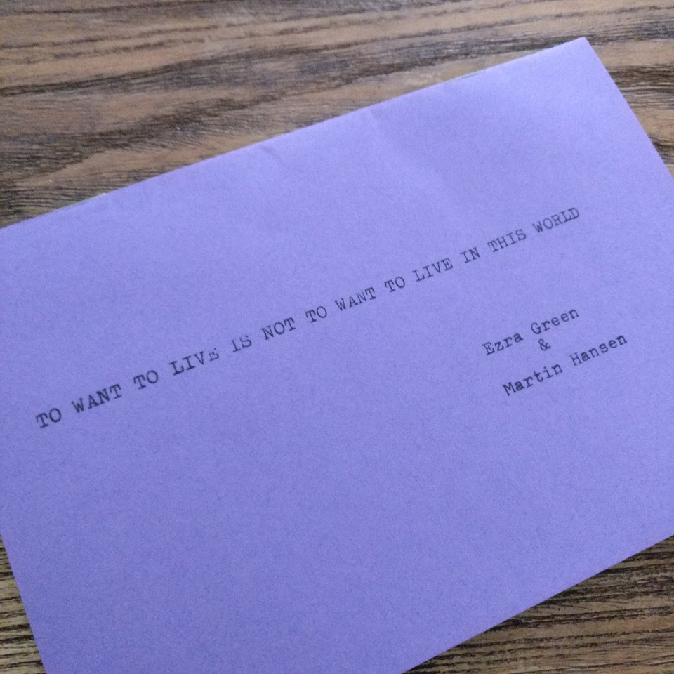 Ezra Green & Martin Hansen, Queer Correspondence #3, 2020, Cell Project Space. Image submitted by Ricardo Carmona, Berlin, UK.