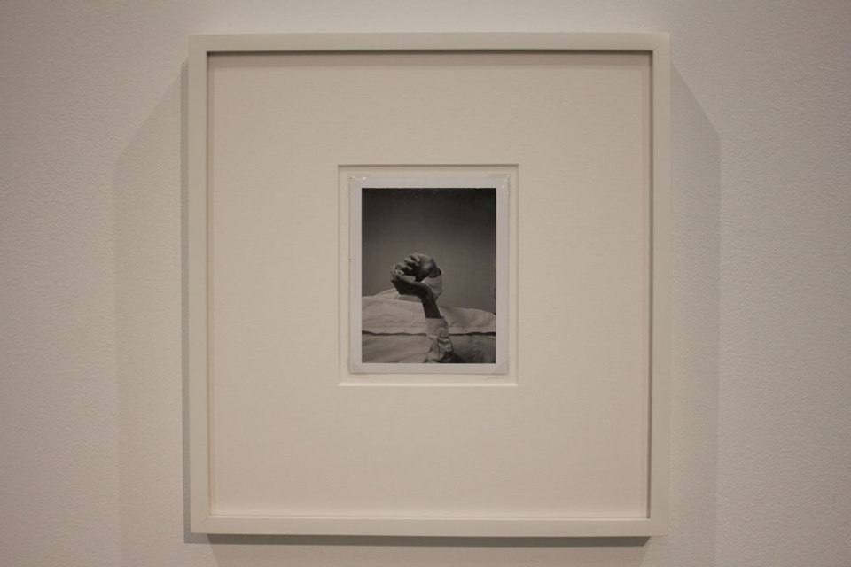 Richard Bevan, RF#4, 2011, Framed Polaroid 27 x 25.5cm