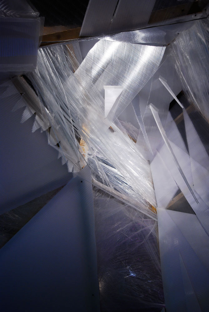 Richard Priestley, Installation 'Straylight Cavern 2009', Mixed Media