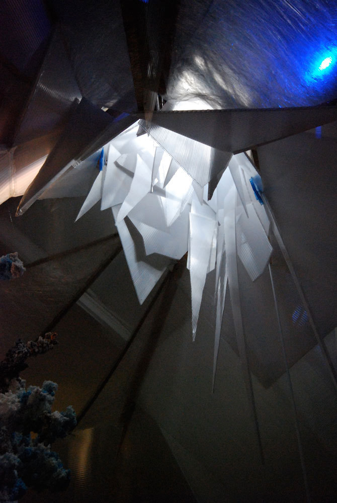 Richard Priestley, Installation 'Straylight Cavern 2009', Mixed Media