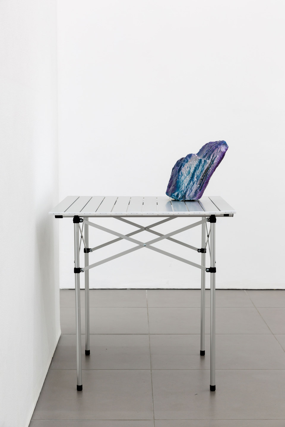 Santiago Taccetti, Reboot Horizon, 'Untitled (Chicago Boys 2)', 2014, enamel on stone, aluminium, steel, plastic, Cell Project Space