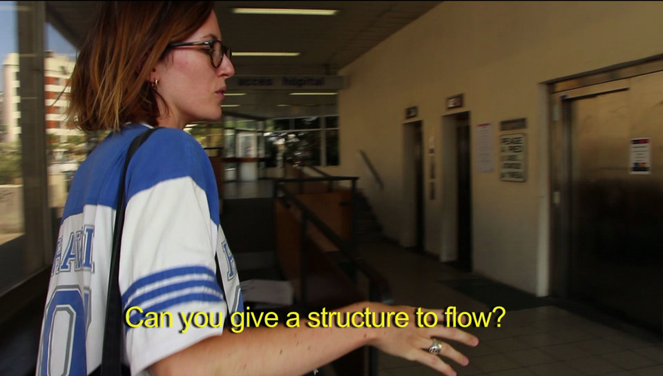 Camilla Wills, Video still 'Channels', 2015 digital HD video 3:26 mins, Cell Project Space