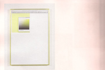 Review of RAIN by Oliver Basciano for Art Review Magazine  Page 1