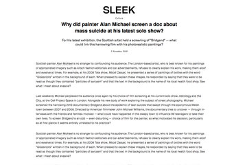Alan Michael, Astrology and the City, Sleek Magazine, 2018